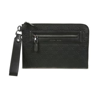 Michael Kors Wallets & Cardholders, male, Black, Size: ONE SIZE Leather Wallet