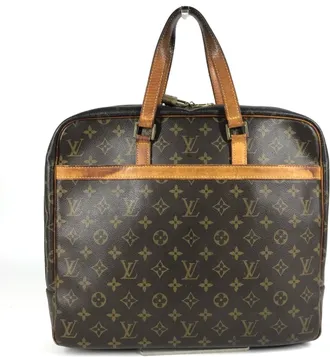 Louis Vuitton Brown Monogram Handbag Tote Bag (Pre-Owned)