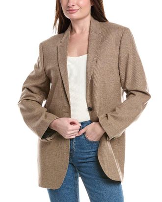 Rag & Bone Odessa Wool-Blend Blazer