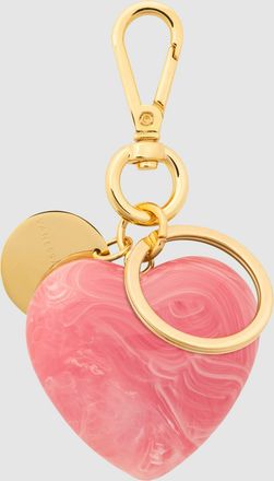 Vanessa Baroni Porte-Cl&eacute;s Heart Charm Watermelon Marble