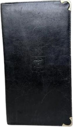 Celine Pre-owned Lederen Lange Portemonnee - Dames - Vintage Accessoires - Zwart - ONE Size - Leer - Vintage