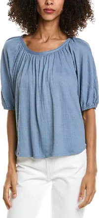 Max Studio Short Dolman Sleeve Boatneck Top