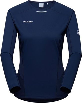 Mammut Aenergy Firstlayer Longsleeve Funktionsshirt f&uuml;r Damen | blau