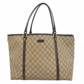 Gucci Brown Pvc Tote Bag (Pre-Owned)