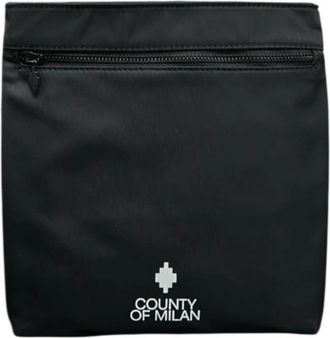 Marcelo Burlon Shoulder Bag - Heren - Schoudertassen - Zwart - ONE Size - Tassen