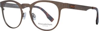 Ermenegildo Zegna gold Men Optical Mens Frames