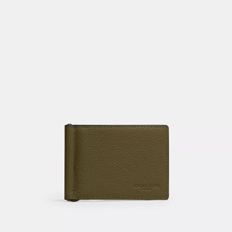Coach Slim Money Clip Billfold Wallet