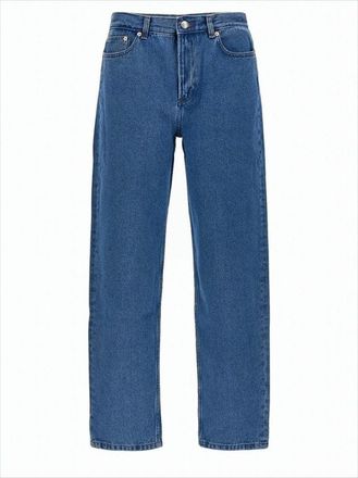 A.P.C. Straight-Leg Mid-Rise Denim Pants With Five-Pocket Design