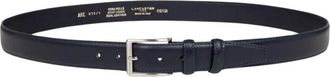 Lancaster Soft Riem - Dames - Accessoires - Blauw - Maat: 115 CM Leer