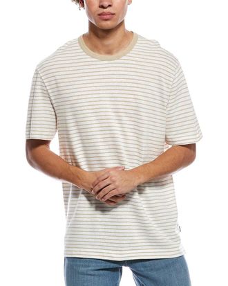 HUGO BOSS Taut Linen-Blend Knit Shirt