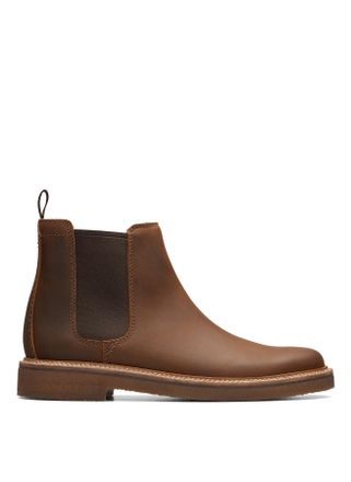 Clarks Clarkdale Easy Chelsea Boot Waxy Leather Boots In Size 7