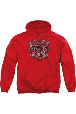 Gildan Superman All Hail Superman Adult Pull Over Hoodie / Hooded Sweatshirt