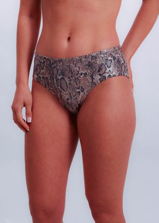 Joop Bikini-Hose JOOP Python, Damen, Gr. 34, N-Gr, bunt (aop), Microfaser, Obermaterial: 92% Polyester, 8% Elasthan, Animalprint, Schlangenhautoptik, Snake