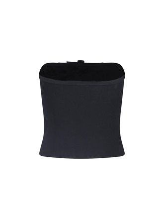 Courr&egrave;ges Womens Top Black Viscose