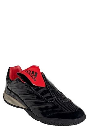 adidas Gender Inclusive Predator Sala Soccer Sneaker in Core Black/Red/Core Black at Nordstrom, Size 10.5 Womens