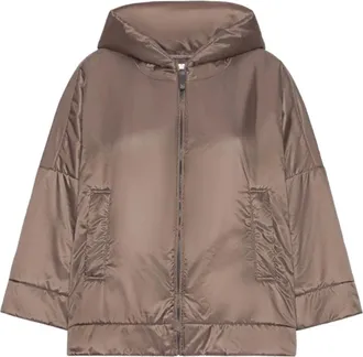 Max Mara Jassen, Dames, Bruin, M, Fiore Jas