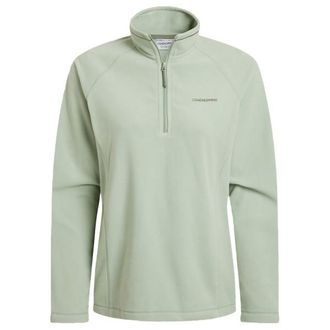 Craghoppers Miska VI Half Zip Fleecepullover f&uuml;r Damen | gr&uuml;n
