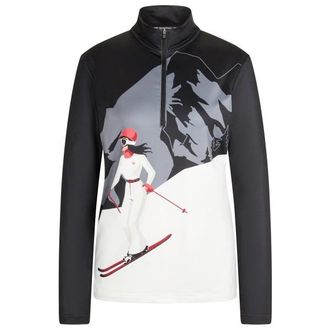 Ziener Jaila-Z Fleecepullover f&uuml;r Damen | grau