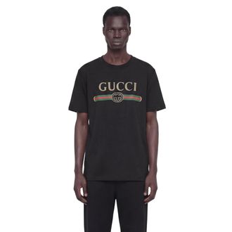 Gucci Silk Blend Interlocking G T-Shirt