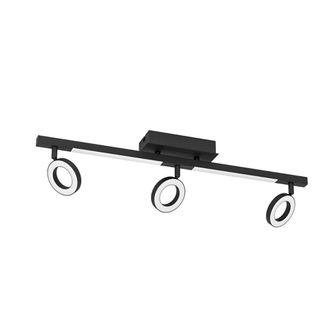 Eglo Eglo Cardillio 2 Foco De Interior Negro Led 3,2w