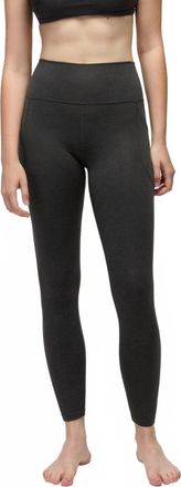 Prana Heavana Pocket Legging In Black Heather