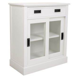 Wanderlust Deco Wanderlust Deco - Recibidor De Madera Blanco 80x40x90,5