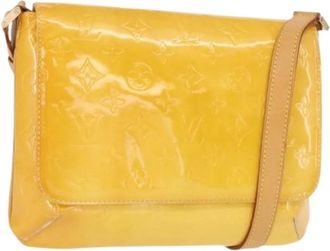 Louis Vuitton Pre-owned Shoulder Bags, female, Yellow, Size: ONE SIZE Pre-owned Shoulder Bag