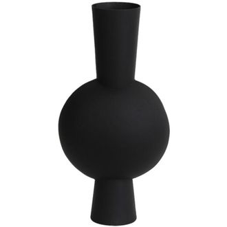 Light & Living Light&living - Vaso Deco Kavandu Mate Negro - 22x14x40 Cm