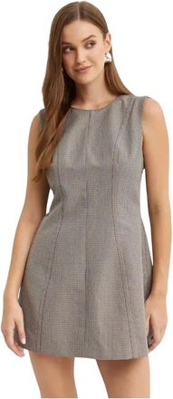 Marni Mini Jurk - Dames - Korte kleedjes - Grijs - S - Wol - Kleedjes