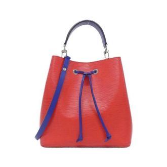 Louis Vuitton Pre-owned Bucket Bags, female, Red, Size: ONE SIZE Pre-owned Neo Noe Epi Leather Shoulder Bag