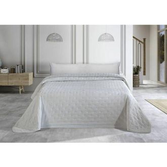 OEM Cubrecamas Moderno - Casa Campo - Andr&oacute;meda - Blanco - Cama De 90 Cm - 2 Piezas - Multicolor - 52x39x8,5 Cm - Poli&eacute;ster