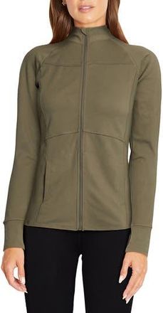 Marika Revival Zip Front Jacket in Dusty Olive at Nordstrom Rack, Size Large