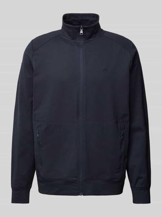 Joy Sweatjacke mit Stehkragen Modell RAMON in Dunkelblau, Größe 48