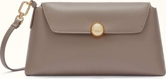 Furla Sfera Soft Borsa Mini Xl Mauve Grigio Pelle Nappa Donna