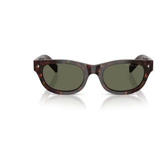 Prada Sunglasses, male, Brown, Size: 51 MM Sunglasses