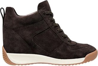 Michael Kors Nikko S2 Wedge Trainer - Dames - Schoenen - Bruin - Maat: 38 1/2 EU Su&egrave;de