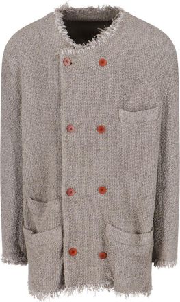 Magliano Double-Breasted Jacket - Taupe