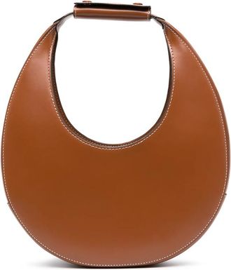 Staud Moon Leather Shoulder Bag