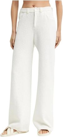 Aya Muse Trix Pants - Dames - Wijde Broeken - Wit - M - Katoen - Broeken