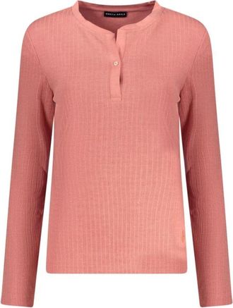 North Sails Rosa Polyester Trui - Dames - Ronde hals truien - Roze - XS - Polyester - Truien & Vesten