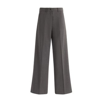 Nine In The Morning Fiamma Broek - Dames - Broeken - Grijs - Maat: W26 Zijde