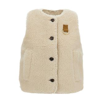 Barbour Fleece Vest - Dames - Bodywarmers - Beige - M - Jassen