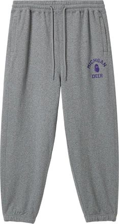 Fingercroxx Trainingsbroek met logoprint - Grijs