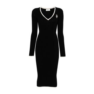 Elisabetta Franchi Mujer, Vestidos, Negro, Talla: M