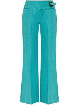 Versace Jeans Couture wide-leg trousers - Blue