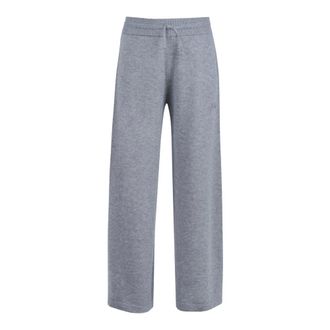 Autry Pantalones de ch&aacute;ndal con logotipo bordado - Trousers - Mujer - Gris - L