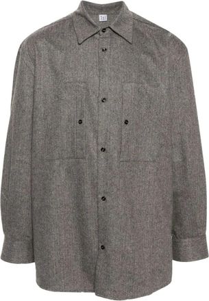 Winnie New York Casual Shirts - Heren - Casual Overhemden - Grijs - M - Overhemden