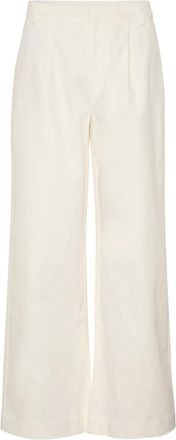 Saint Tropez Broeken, Dames, Beige, L, Katoen, Eenvoudige Ice Broek