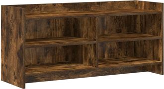 vidaXL Mueble De Tv 100 X 33 X 47 Cm Roble Ahumado Vidaxl