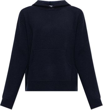 Acne Studios Cashmere Hoodie - Heren - Cashmere truien - Blauw - XL - Nylon - Truien & Vesten